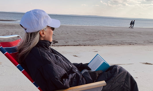 The Best Way to Stay Warm on the Beach. Pass the Wine Coolers!